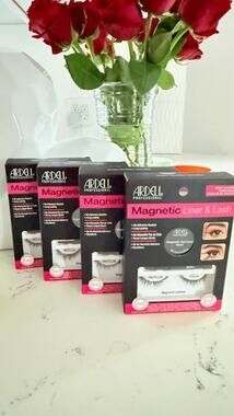 Ardell Professional Magnetic Liner & Lash Wispies Black (Four Packs)